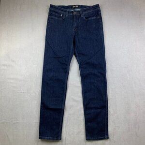 DU/ER Mens Pants 32 Blue Jeans L2X Slim Fit Stretch Performance Denim 32x30.5